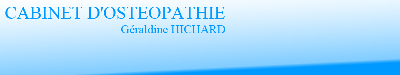 Geraldine HICHARD : Ost�opathe - PARIS 14
